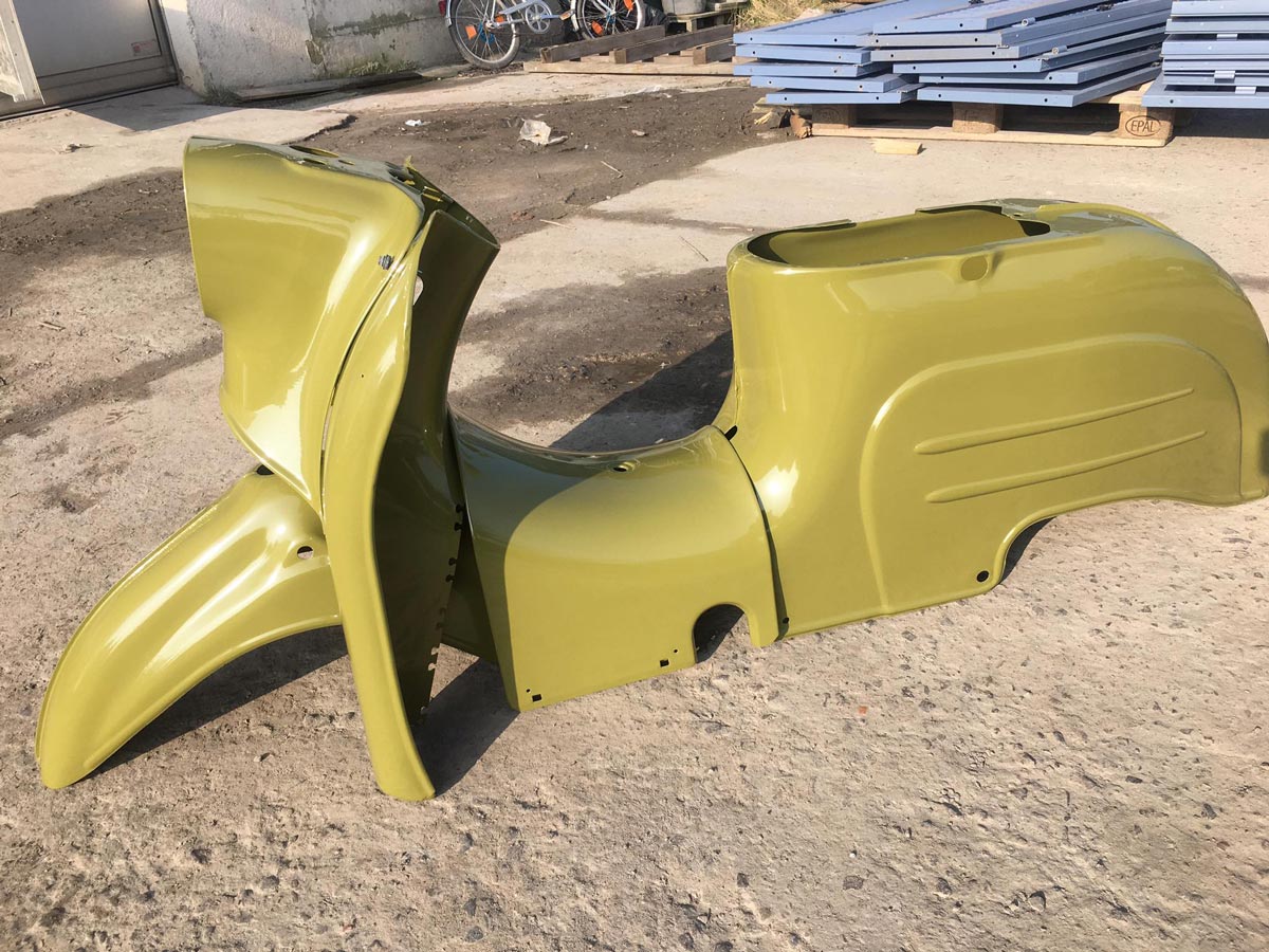 SIMSON Originalfarbe Olivgrün